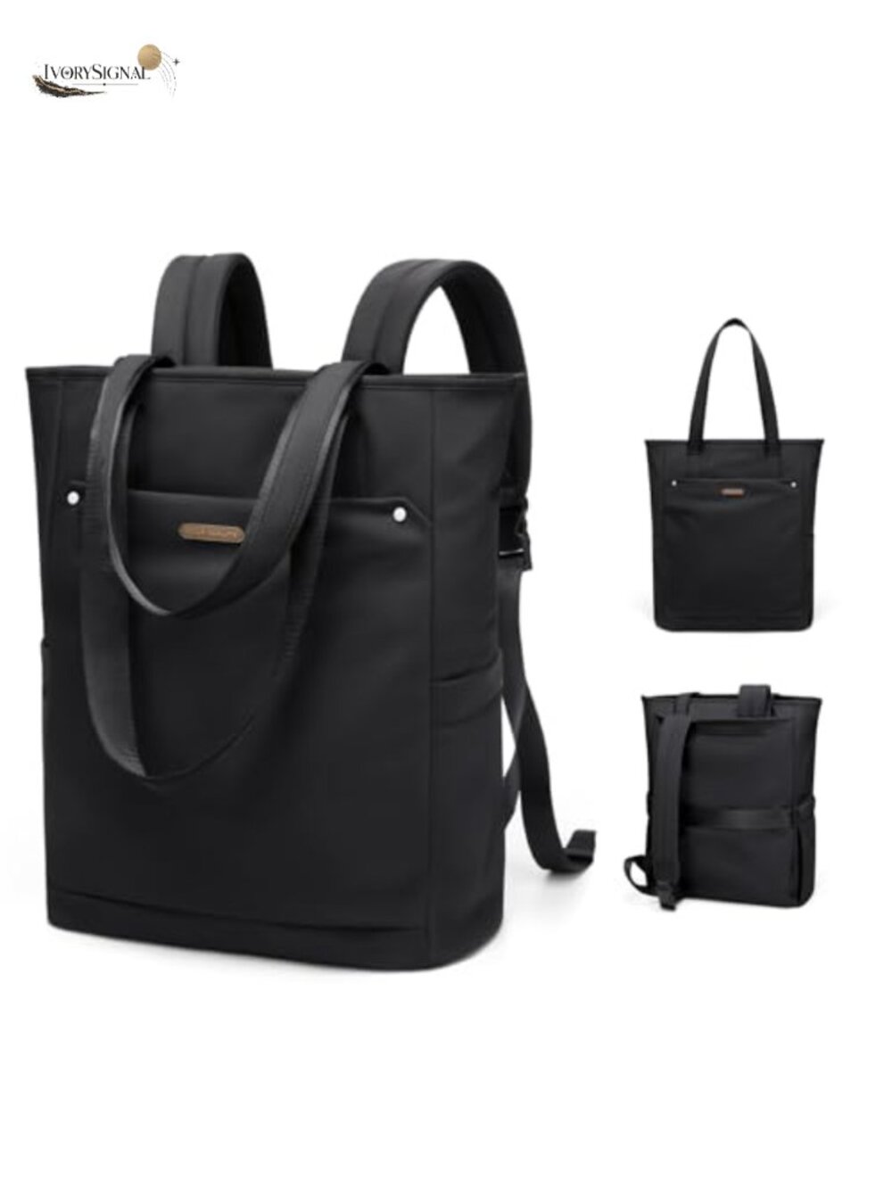 2-in-1 Convertible Laptop Backpack Tote for Work Travel